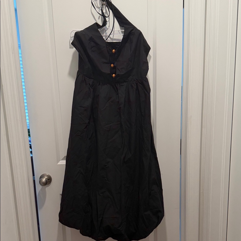 Fashion Nova Black halter Dress